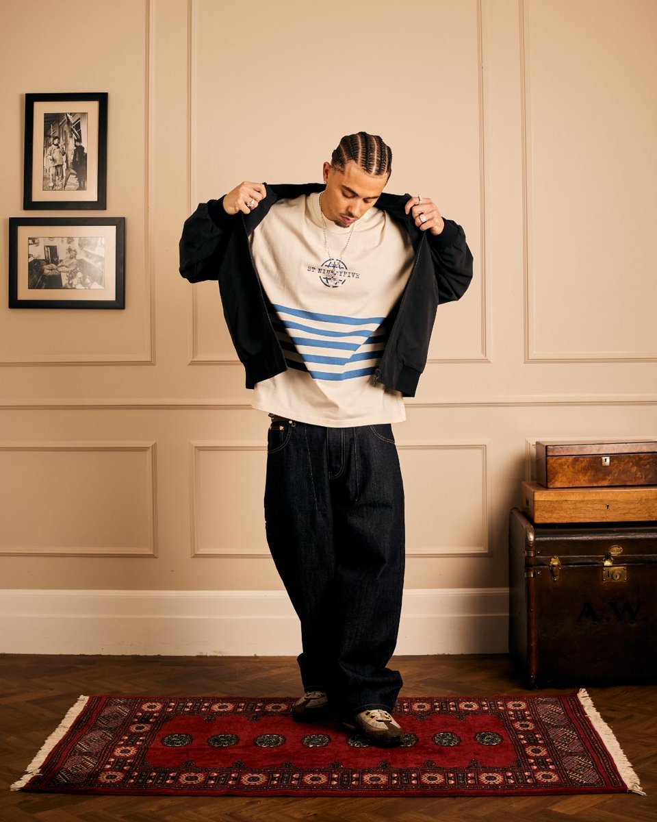 stninetyfive's tweet image. The ST95 x Anna Bergonzini T-shirt collaboration marks the brand’s 30th anniversary through a collaboration that returns to its graphic origins. Anna Bergonzini was the first graphic designer to work alongside ST95 founder Massimo Osti,  #st95 #30thanniversary #stnietyfive