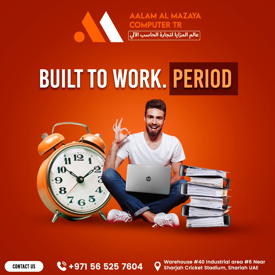 AAMComputer's tweet image. Not chasing trends.

Just delivering machines that show up and perform—every single day.

That’s smart tech.

#TechWithPurpose #UAEGadgets #PerformanceFirst #OfficeTechUAE #AalamAlMazaya
