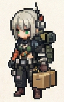 ピクセルアート風
AI
#HOL人類観察日誌 #HOL人類觀察日誌 #旅する機娘