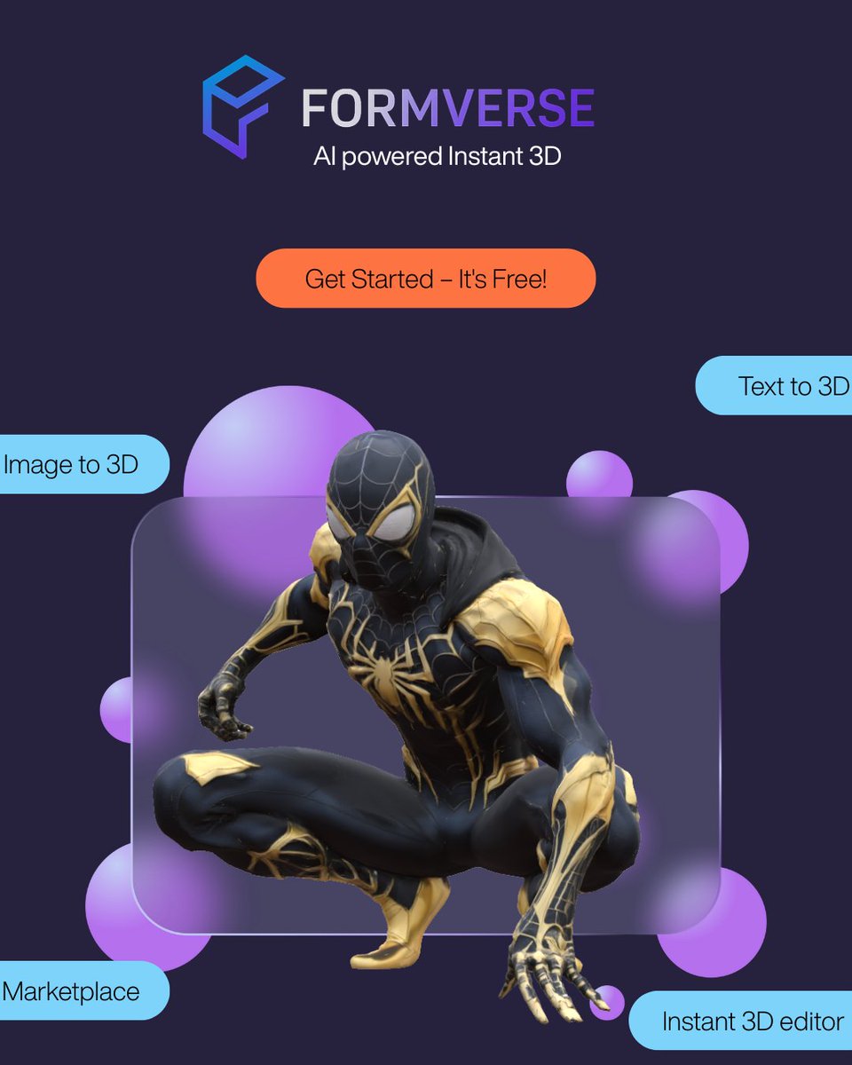 FormverseD's tweet photo. Yes you heard it right , Try @FormverseD for freee
https://t.co/OgQBQsB44N
#instantcad #imagetocad #texttocad #blender
#UnityUI #unreal #gamedev #animation #cgi #avgc https://t.co/Pfrm032ZuQ
