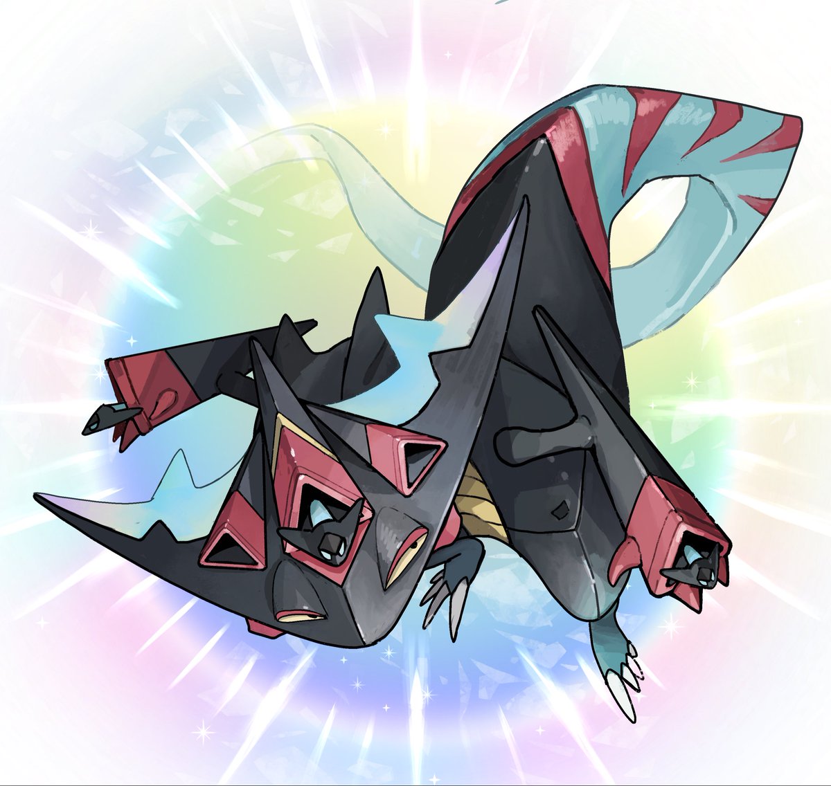 siosionagasu_'s tweet image. ドラパルトのメガシンカ一生待ってる