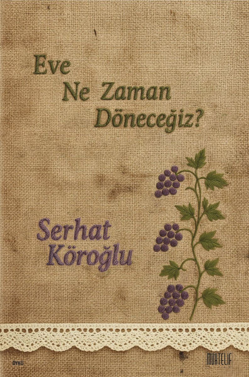 Yeni Kitap ✨

Serhat Köroğlu’nun ikinci kitabı Eve Ne Zaman Döneceğiz? Muhtelif Kitap’ta. 📖
Şimdi ön satışta. Yakında kitapçılarda. 🤍