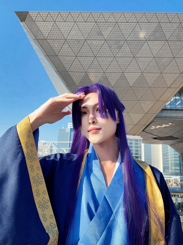 コミケ1日目、壬氏でした！
#C107 #C107_cos #107コスプレ