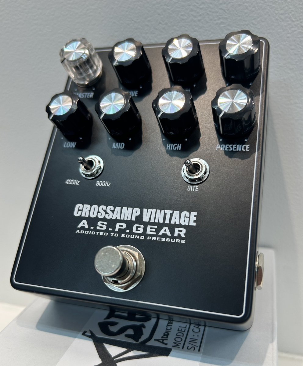 A.S.P.GEAR様より1/2発売の当社限定新製品【CROSSAMP VINTAGE】が当店