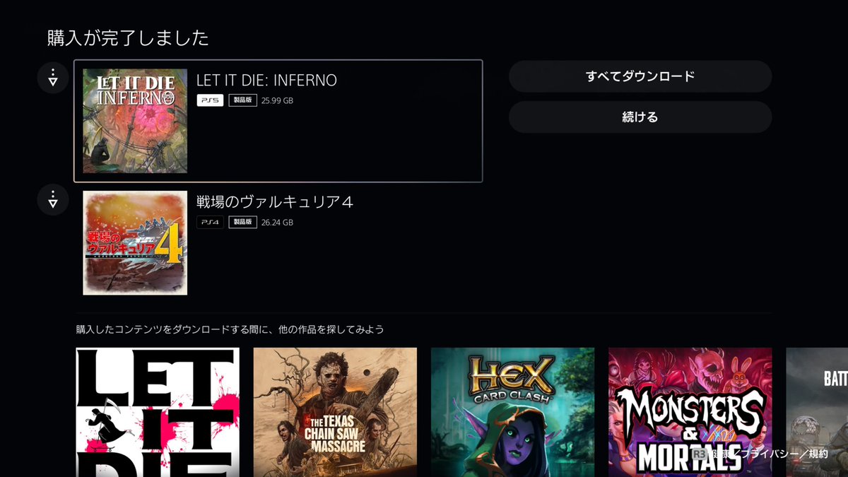 という訳でポチっちゃいました〜✨ PS5でやってみたかったゲームと