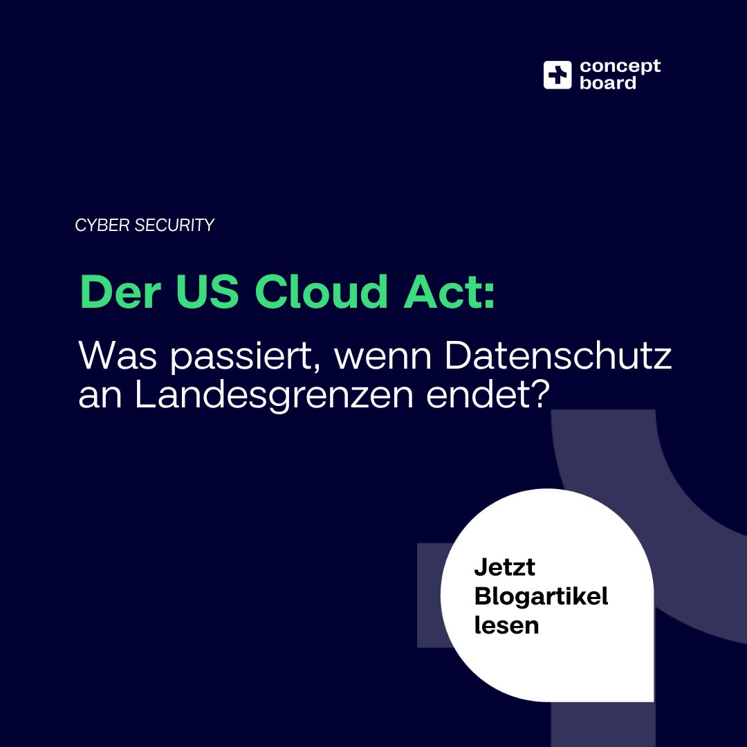 ConceptboardApp's tweet image. Der US Cloud Act erlaubt US-Behörden Zugriff auf Daten auch wenn sie in Europa liegen. Wie souverän ist digitale Verwaltung dann wirklich? Im Blog erfährst Du, warum das ein Risiko ist und wie europäische Anbieter echte Datensouveränität sichern.

Lesen: ow.ly/q2r850Xiq4G