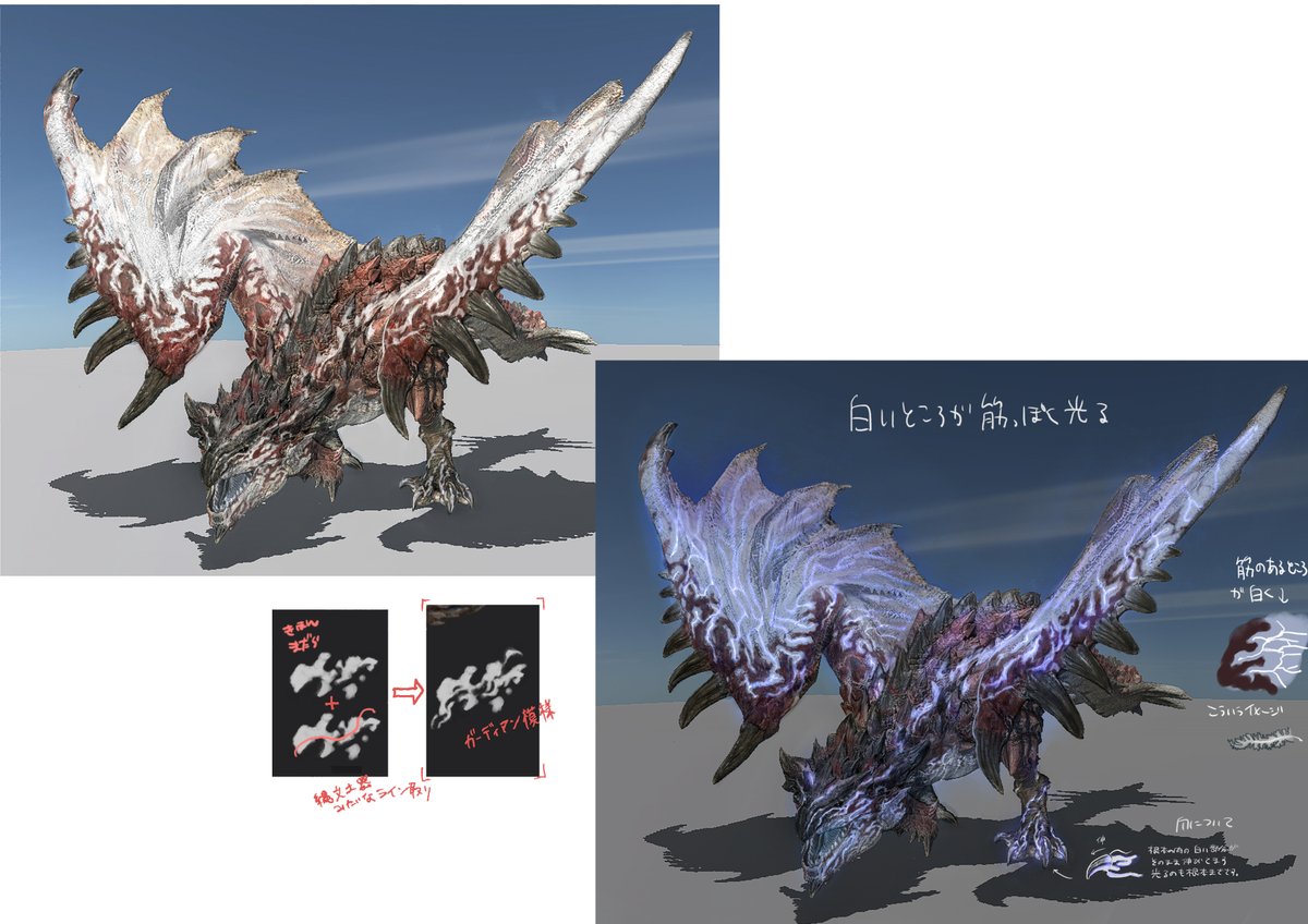 From concept to Construct, Guardian Rathalos. #MHWilds