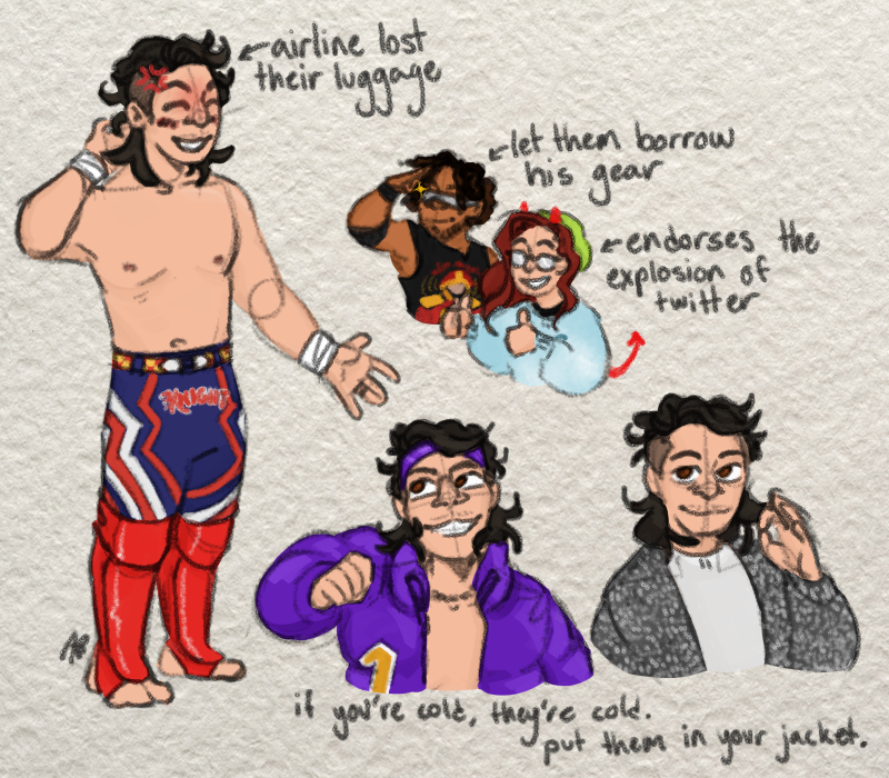 seraphtwt's tweet image. little speedball doodles💫 + kevin and veda!