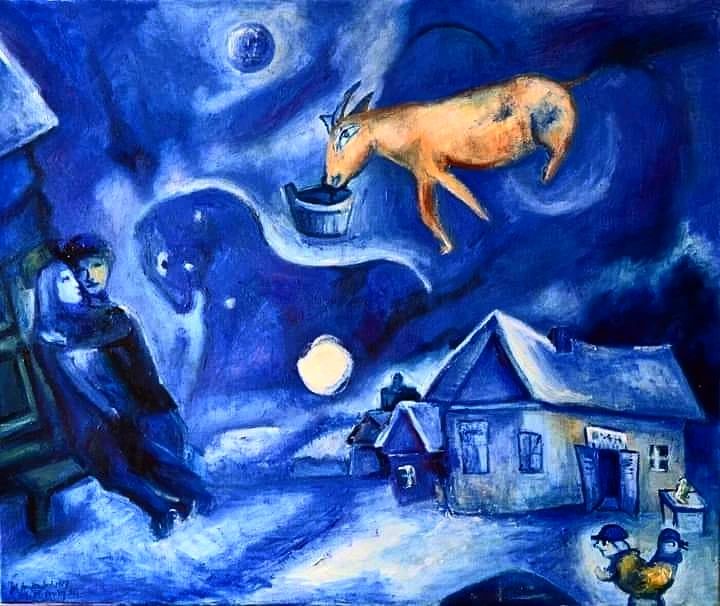 Marc Chagall, The Night
