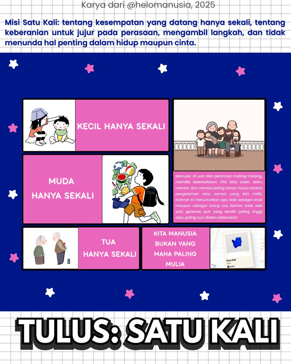 helomanusia's tweet image. Ada  kalanya  waktu  seperti  tidak  bisa  diulang,  tapi  beberapa kesempatan  bisa  diperbaiki.  Masa  muda  tidak  bisa  kembali,  tapi  masa  tua  masih  bisa  diperbaiki.