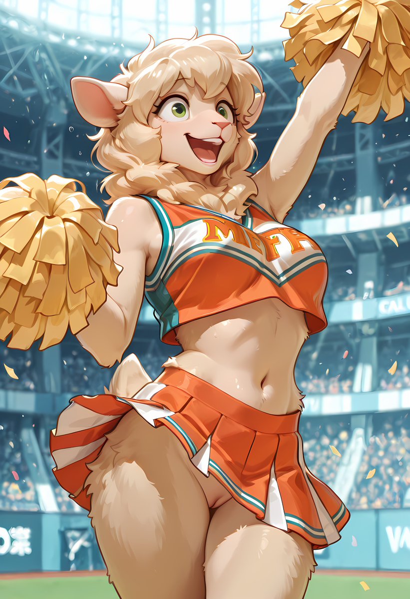 Go team!
#FurryAIArt #FurryAI #Furry #AIart #NSFW
Full set in previous post.

Before the year end I have one last treat for you! Another 10 new characters all from your lovely suggestions! Full list is in the initial post.