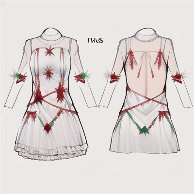 NastixDesign's tweet photo. ✨ Holiday Dress Designs with Nastix Design

I’ve created a few festive dress concepts in a New Year style using Nastix Design ❄️🎀

#nastixdesign #fashiondesign #AIart #christmasfashion #winterstyle #aidesign #digitalfashion https://t.co/QHt7VV87X3