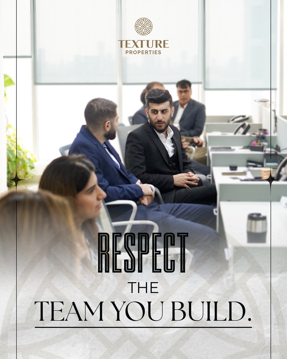 textureuae's tweet image. Great leaders inspire. Motivated teams achieve the impossible. 

At Texture Properties, we turn vision into action, passion into results, and teamwork into success. 🚀

#TextureProperties #Leadership #TeamMotivation #DubaiRealEstate #DreamTeam