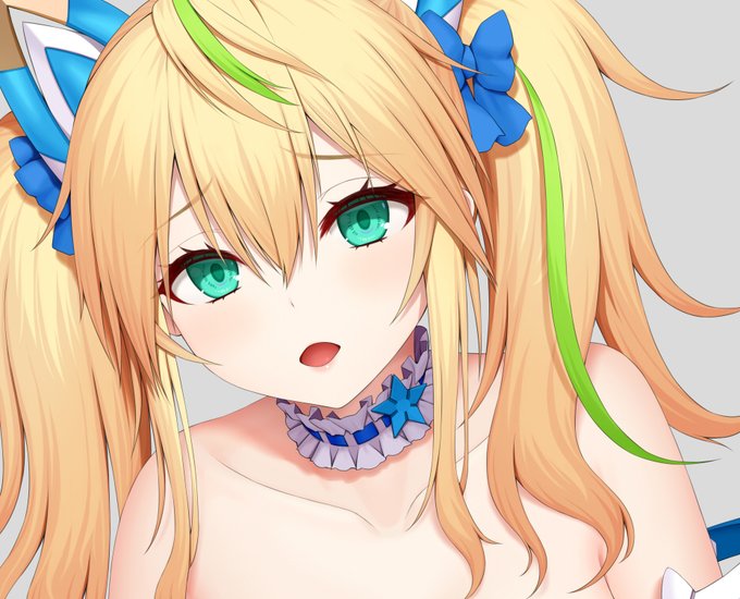 やはり青が似合う。 