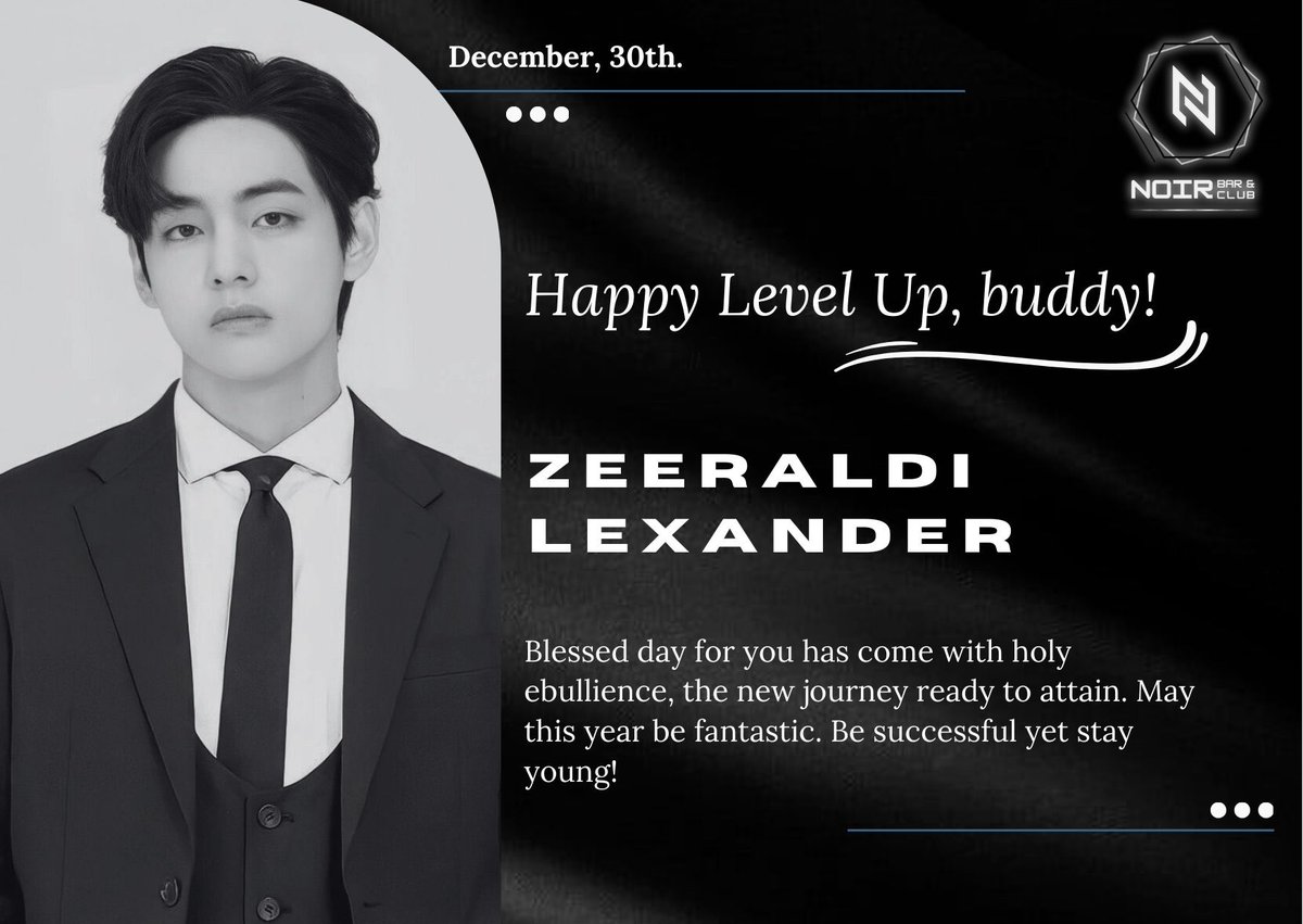 NOIROFFICE's tweet image. ᅠ 
Celebrating the birthday of an incredible friend ( @siIuetsenja )!! Wishing you a good health, happiness, and even greater achievements in the year ahead. We love you. ♡ 
ᅠ