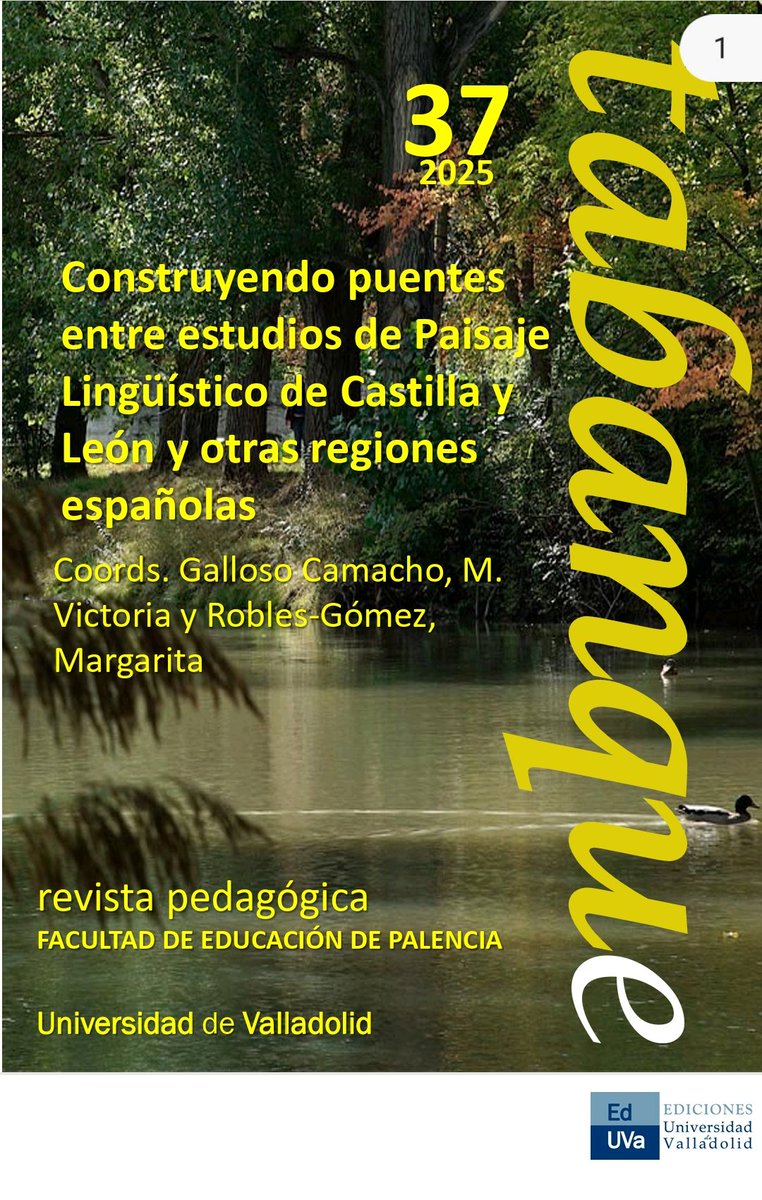 RGMarga's tweet photo. Muchísimas gracias a todas las personas que han participado y han hecho posible este núm. de la revista Tabanque sobre PL. El núm. Completo puede consultarse en el siguiente enlace 👇
https://t.co/liZOy9Vh8z https://t.co/S8Q8R5sCt4