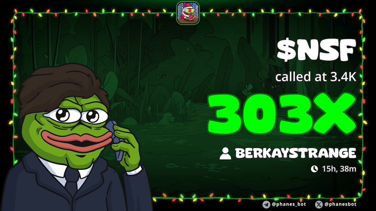 Another day, another massive play BORN IN <a href="/DowVilleFNF/">Dowville</a> 

$NSF - we screamed it from every rooftop, hope you listened…

x.com/moneydogeth/st…