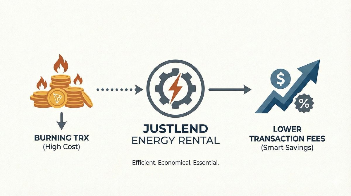 1/ Are you watching your $TRX balance shrink every time you interact with a  dApp? 🔥💸 Stop letting your hard-earned crypto burn away on transaction  fees. There is a smarter, cheaper way
