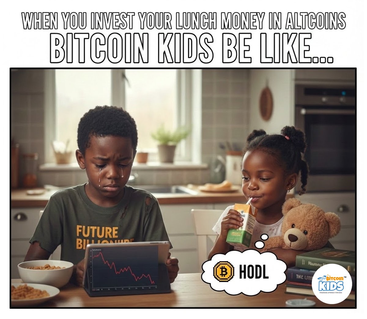 KidsBitcoin's tweet image. Education is the best inheritance! 🧡
