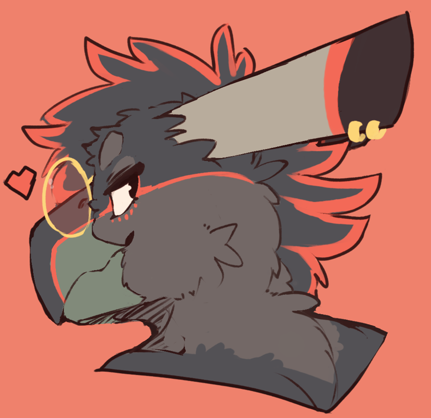 maxadisasta's tweet image. Bird critter..