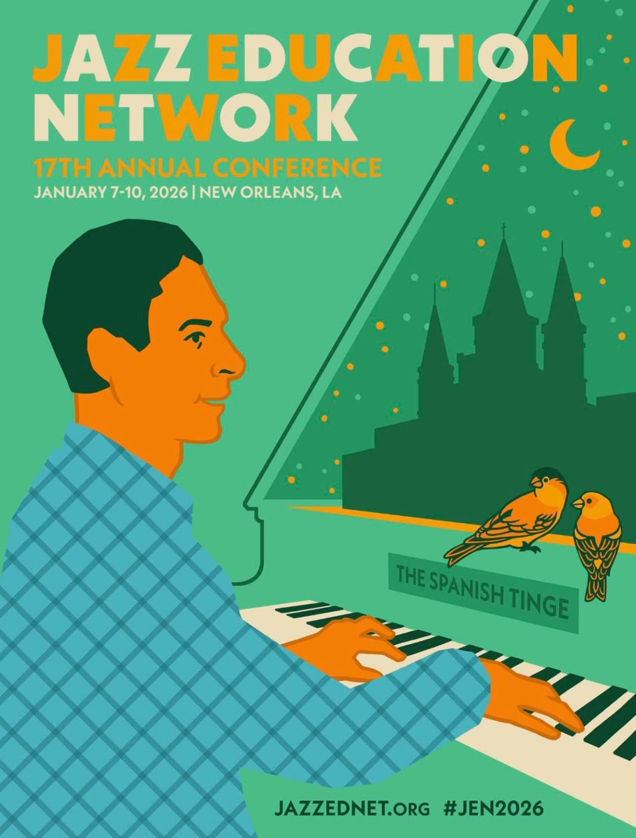 Happy to be headed to #NewOrleans for some amazing #music, #research #presentations, the #JENerations #jazz #festival, and visiting #musicfriends! <a href="/JazzEdNet/">JazzEducationNetwork</a> #JEN2026