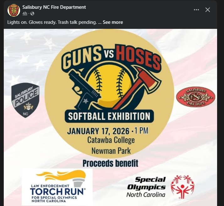 Guns vs Hoses softball game. Details below...