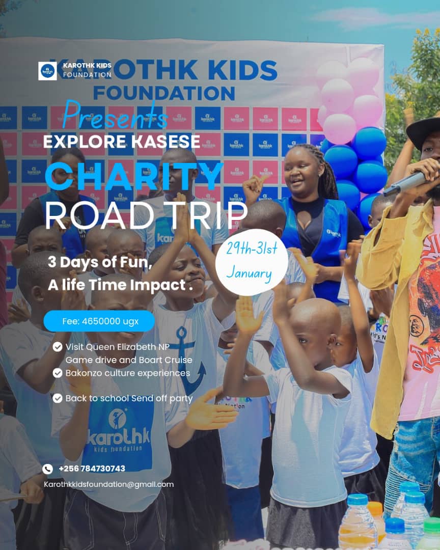 The Charity Road Trip is around the corner. This trip is all about helping those kids in needy,kindly make your payments as early as possible and let's impact different lives together.