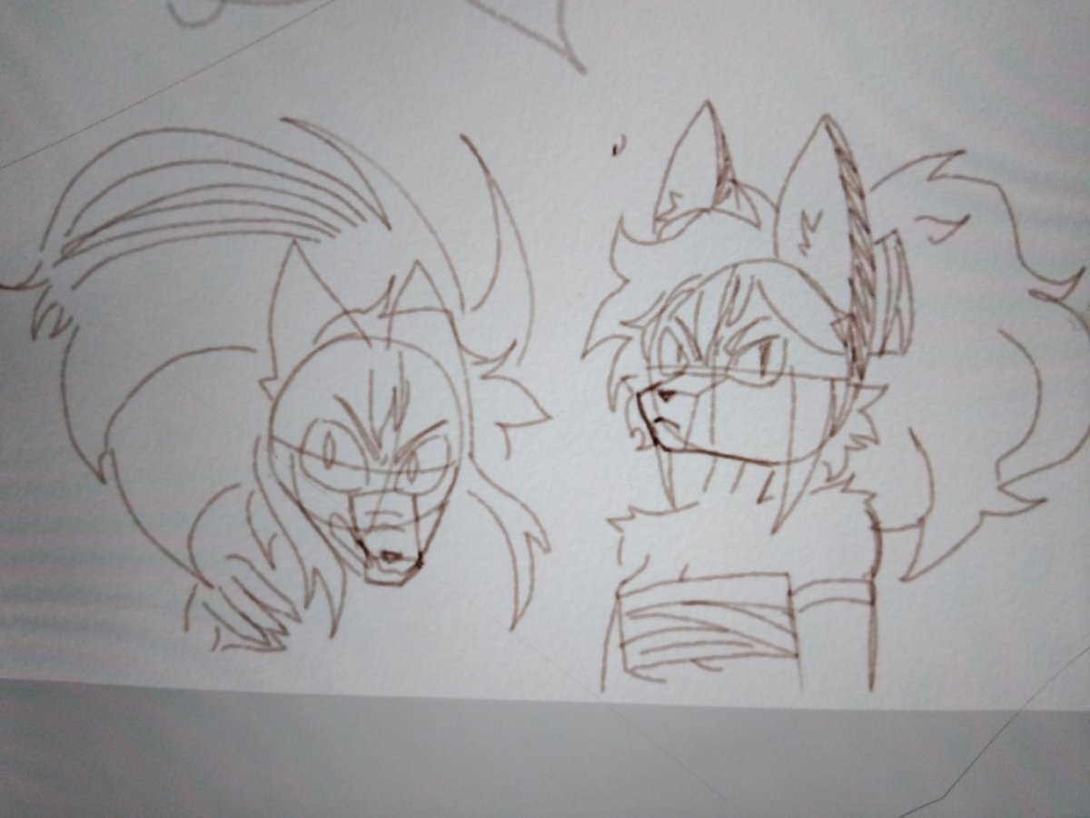 Ghobunsky's tweet photo. Why tf my oc looks like ceroba 😭

Btw her name is raky. She's supposed to be a dog. A "cachorro caramelo" in the Brazilian way. :P https://t.co/hPSfpiTDcM