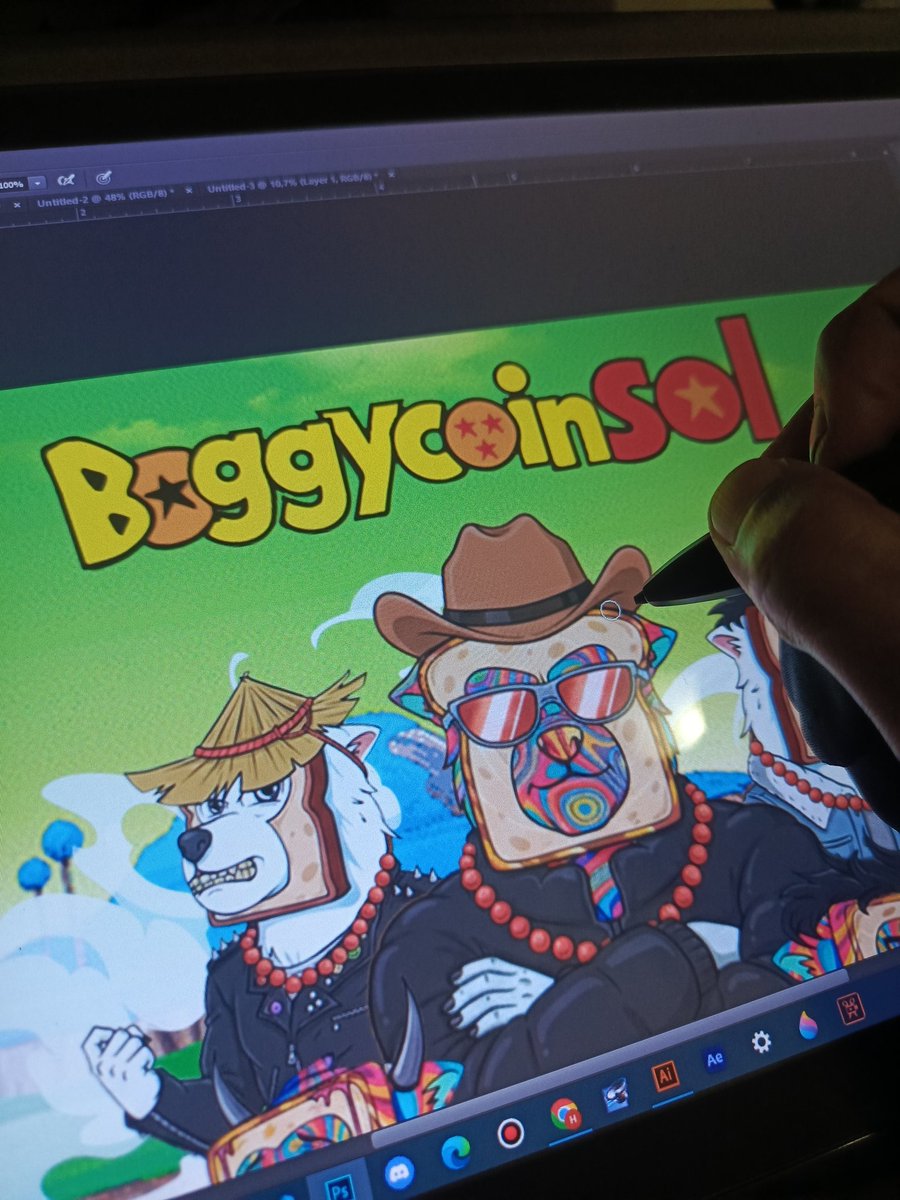Dragonball Z ❌
BoggyCoinSol ✅
✍️