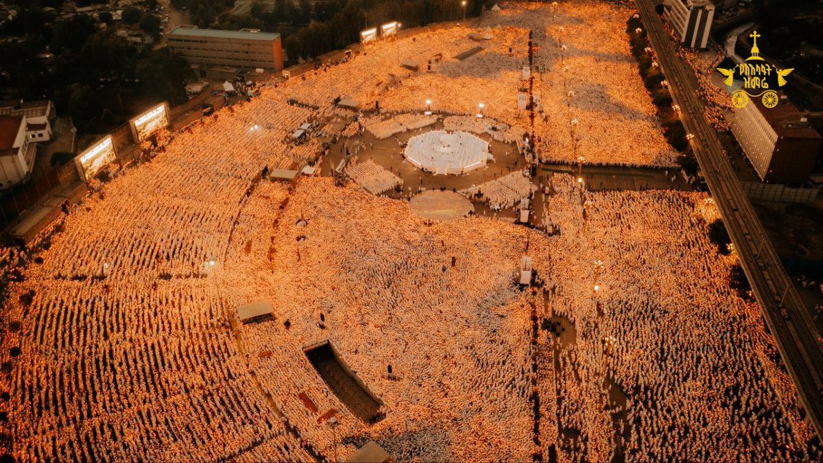 #Ethiopian Orthodox are celebrating christmas in such beauty 😍. 

#Ethiopia #Christmas #AddisAbaba