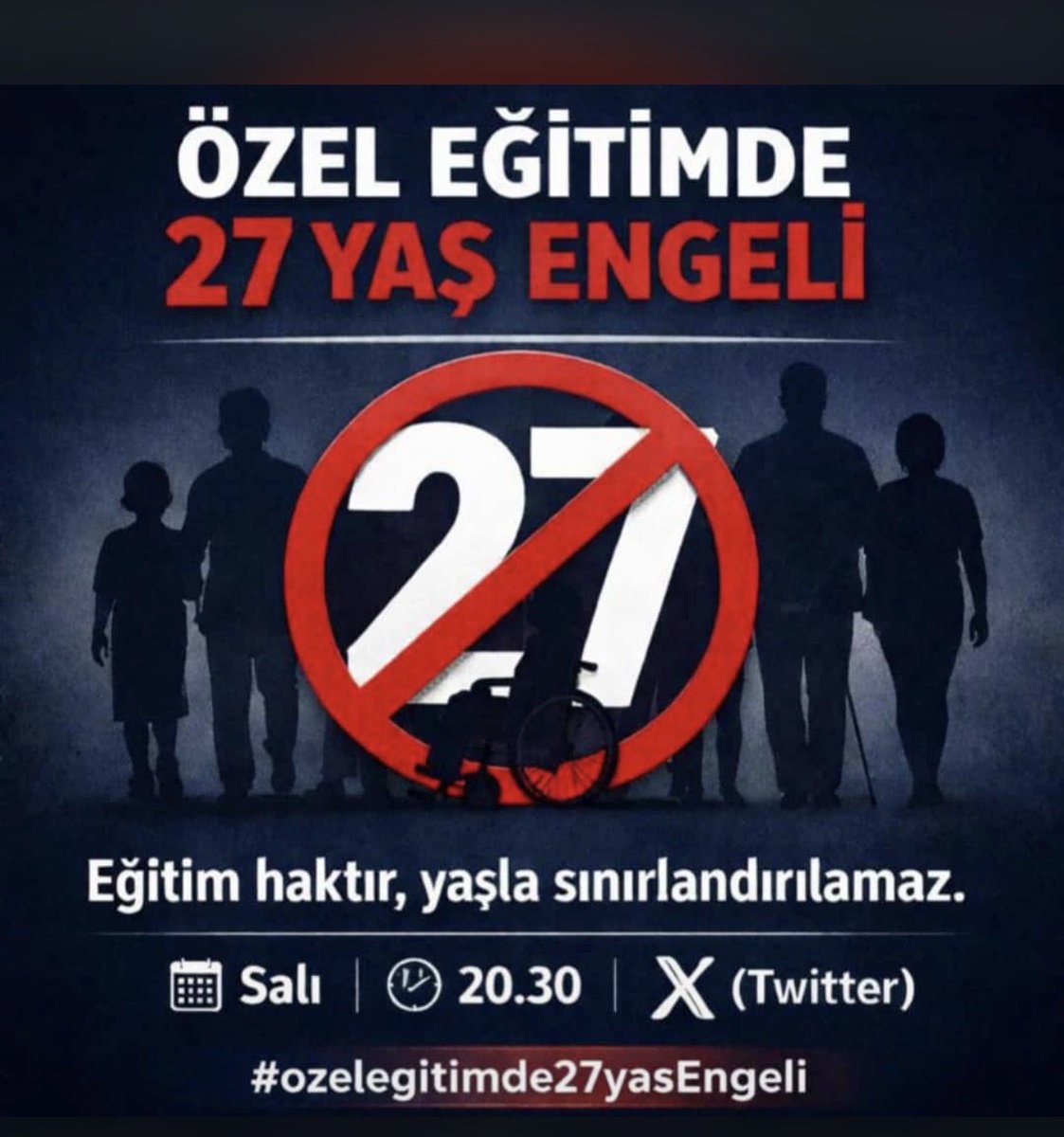 leblebifros's tweet photo. #ozelegitimde27yasengeli

Siz buna 'kesinti' diyorsunuz, biz buna 'hak kaybı' diyoruz.
@RTErdogan @cbsbb @HMBakanligi @tcailesosyal @tcmeb
#ozelegitimde27yasEngeli https://t.co/1wia2TMCsi