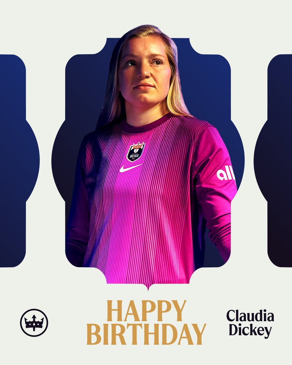 reignfc's tweet image. Happy Birthday, @ClaudiaDickey_ ! 🥳