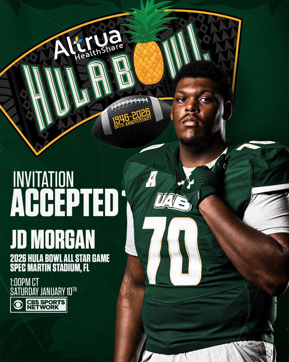 Congratulations to Jalen Kitna and JonDarius Morgan on accepting their invites to the <a href="/hulabowl/">Cyndy A. Price</a>!