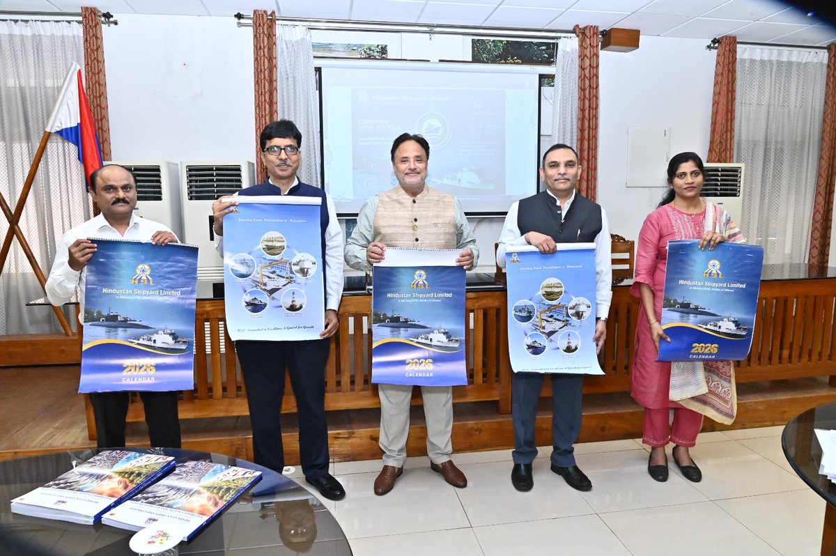 Chairman, Hindustan Shipyard Limited tweet media