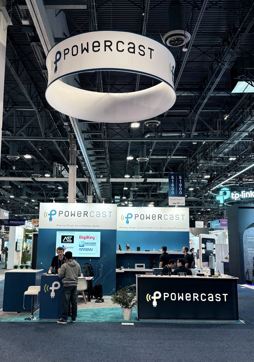 GoetzPCast's tweet photo. 25 minutes until doors open for #CES2026. If you have questions around how physical AI gets powered at scale. Stop by booth 51716 at the Venetian.  #EdgeAI #PhysicalAI #wirelesspower https://t.co/z0usWkBr7I