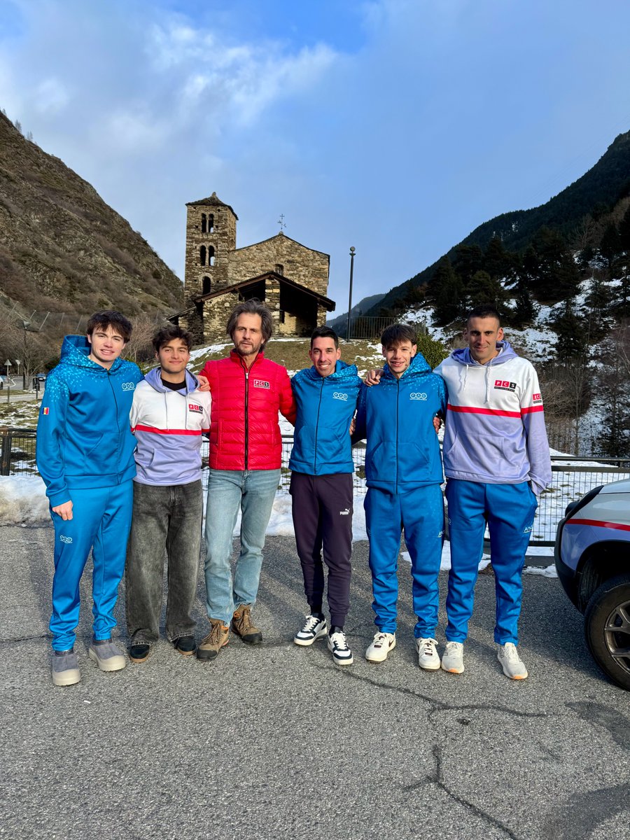 ProCyclingStats's tweet photo. Media moment with our Andorran riders of team https://t.co/srXZeKhU6D and DS @delaparte86  for @PuneGrandTour (give them a follow)

Ready to fly next week to compete in the first @UCI_cycling  stage race ever in India.

https://t.co/6iCTu6Qkm1 https://t.co/gHrtWuJ2wd