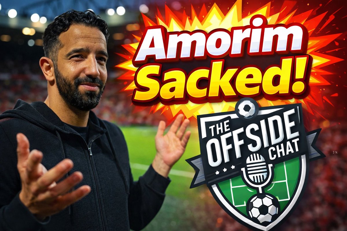 OffsideChat's tweet image. 🎙️ New Episode Out Now: Amorim Sacked!🎙️

📍Listen/Watch here 👇
🎧 Spotify: open.spotify.com/episode/0pL4Ls…
🍏 Apple: podcasts.apple.com/gb/podcast/the…
📺 YouTube: youtube.com/@offsidechattv
