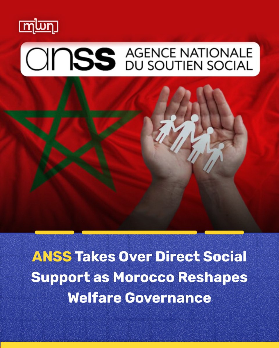 MoroccoWNews's tweet image. #Morocco reshapes its #Welfare system as the #ANSS now leads the Direct Social Support program, centralizing aid management and boosting efficiency in the national social protection reform.

Read more: tinyurl.com/3hzn94cx
