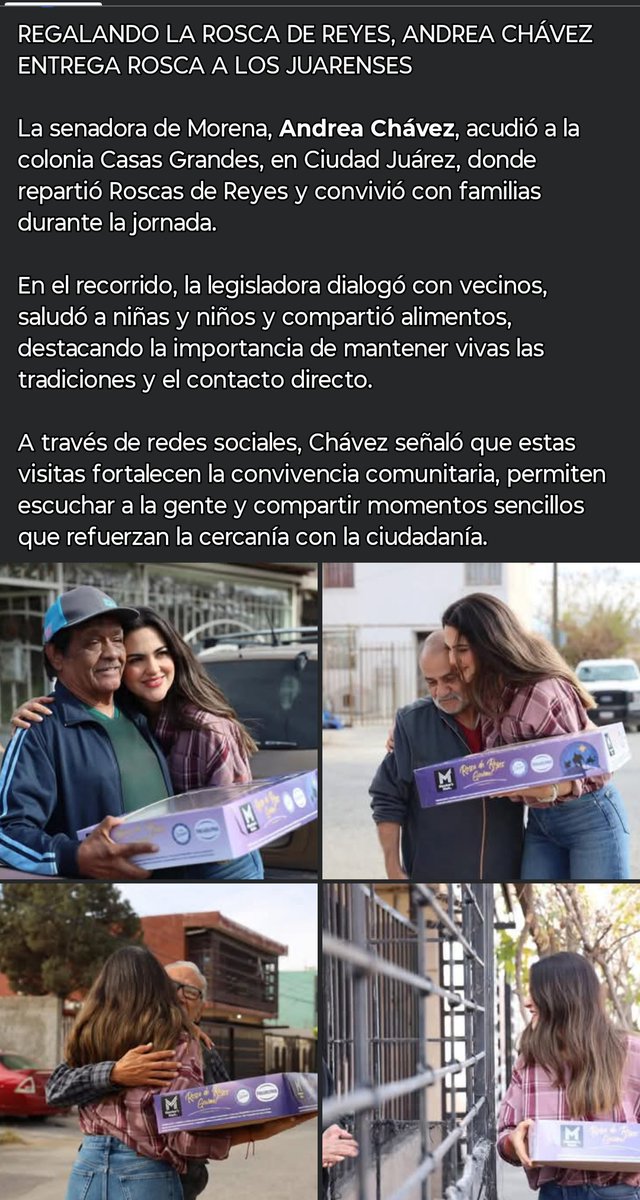 A quien le habrá dado la rosca para que le patrocinaran las roscas que repartió?