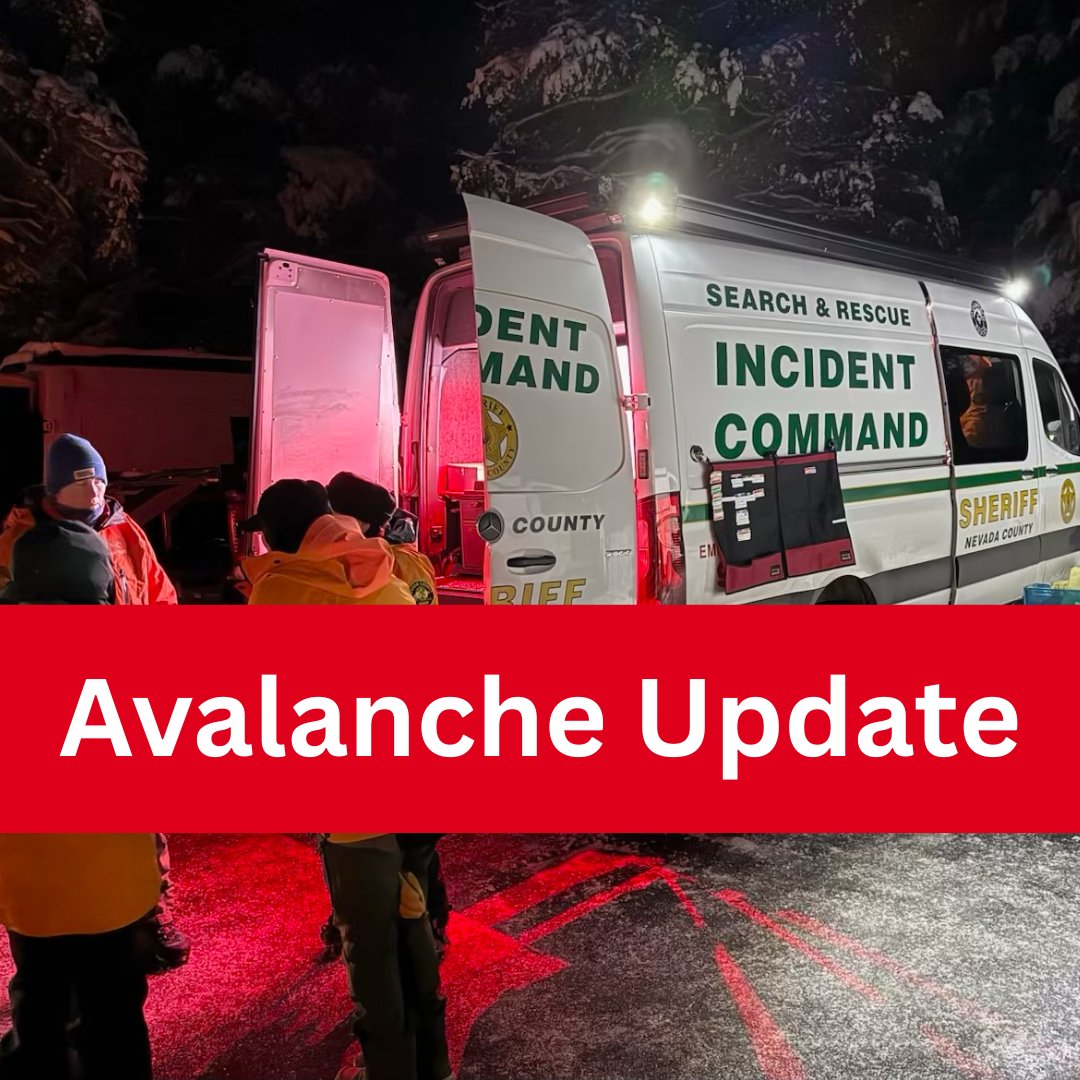 Avalanche Victim Identified; New Details Emerge nevadacountyca.gov/DocumentCenter…