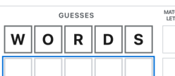 UncJesseBee's tweet photo. Back from the kids' school break... and back to BIP!

First up? Finish the Wordle-like (but harder!) word game. 

Sneak peek https://t.co/sb3JuusCAR