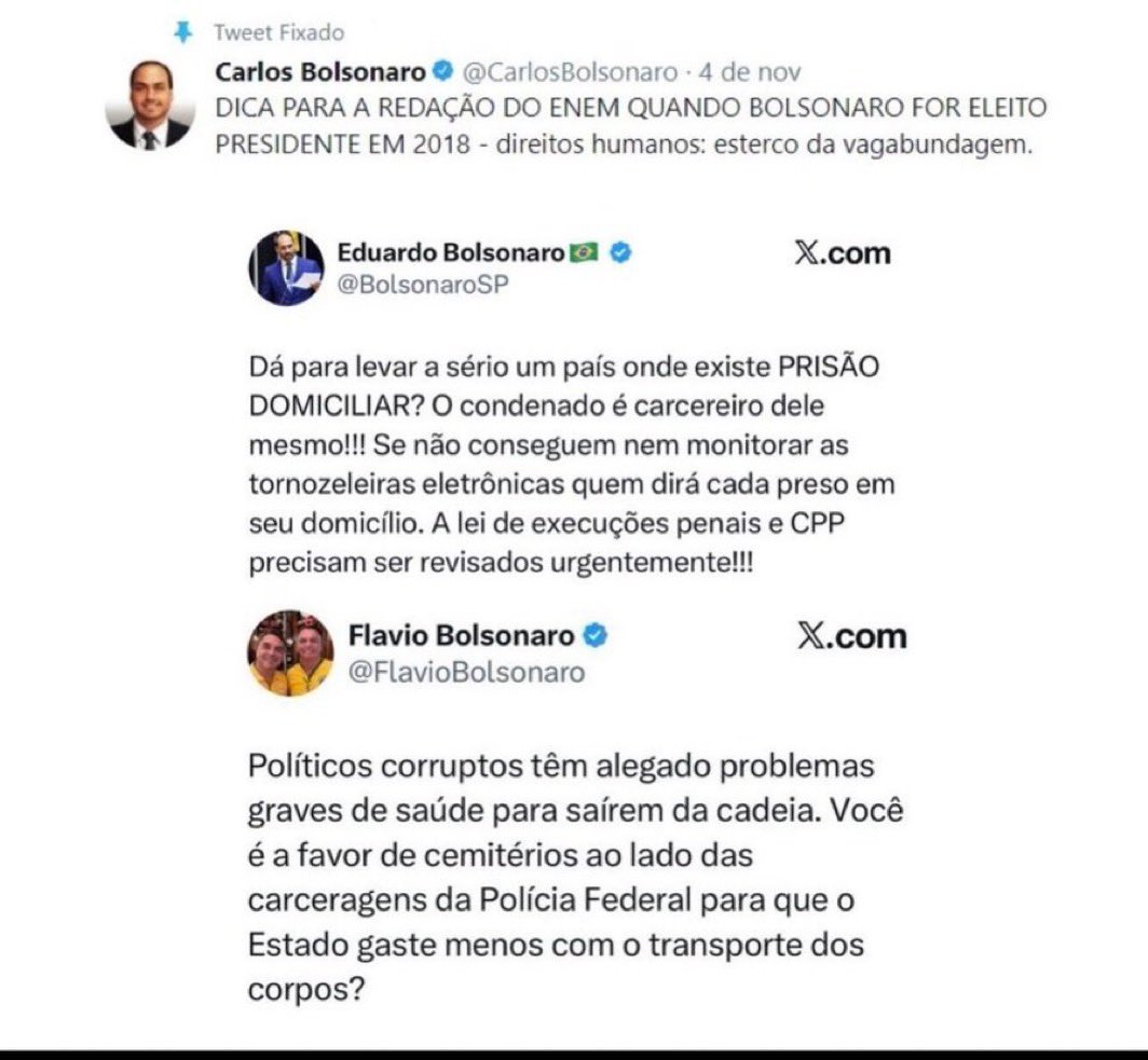 mariadlsrosa's tweet photo. @CarlosBolsonaro Esqueceu disso aqui? A LEI DO RETORNO É PERFEITA https://t.co/6Wis2YMMLj