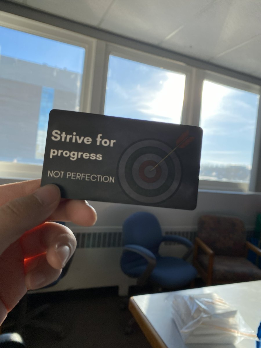 CMHARegina's tweet image. As we near the end of the first month of the new year, take time to reflect on your goals. We can be hard on ourselves if we don’t reach our goals completely, but remember to strive for progress, not perfection!
-
#progressnotperfection #goals #mentalhealth #mentalhealthawareness