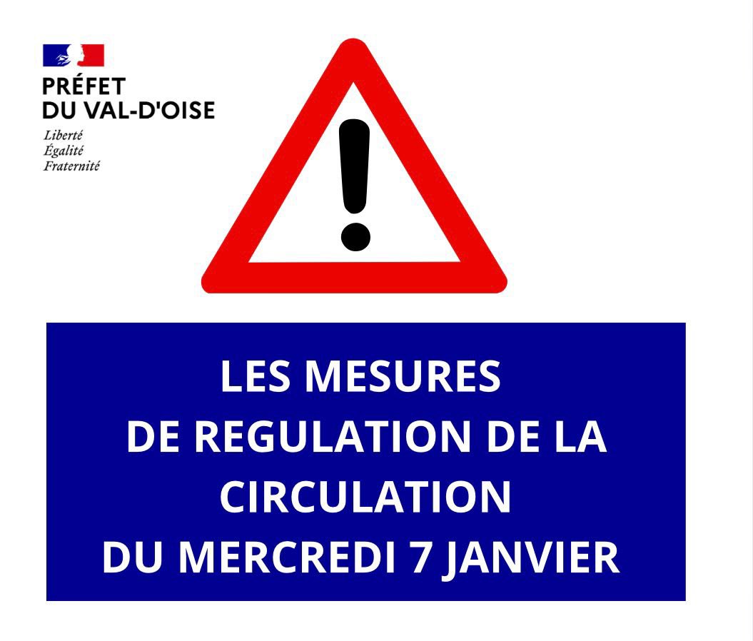 🟠 #VigilanceOrange #NeigeVerglas | Compte tenu des chutes de neige annoncées demain matin par Météo France, le Préfet de la zone de défense et de sécurité de Paris active de nouveau le niveau 3 du Plan Neige et Verglas en Île-de-France (PNVIF).

❌ Mesures applicables mercredi 7