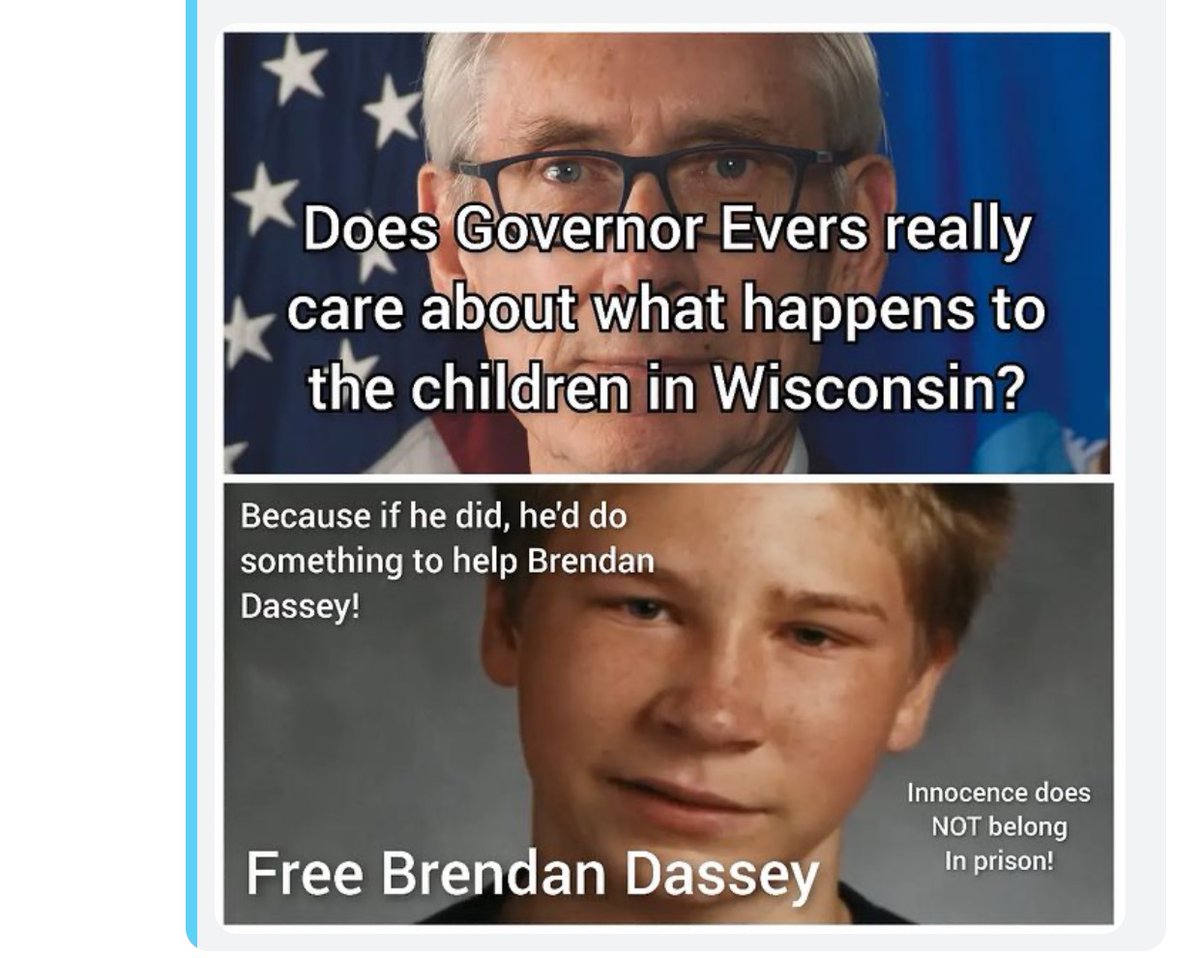 roxa0065's tweet photo. Governor Evers we ask you to please support bill SB801/AB845 support more humane and progressive sentencing approach for children and juveniles by backing this Bill ⁦@GovEvers⁩ ⁦@LauraNirider⁩ https://t.co/HyWxczZWR4