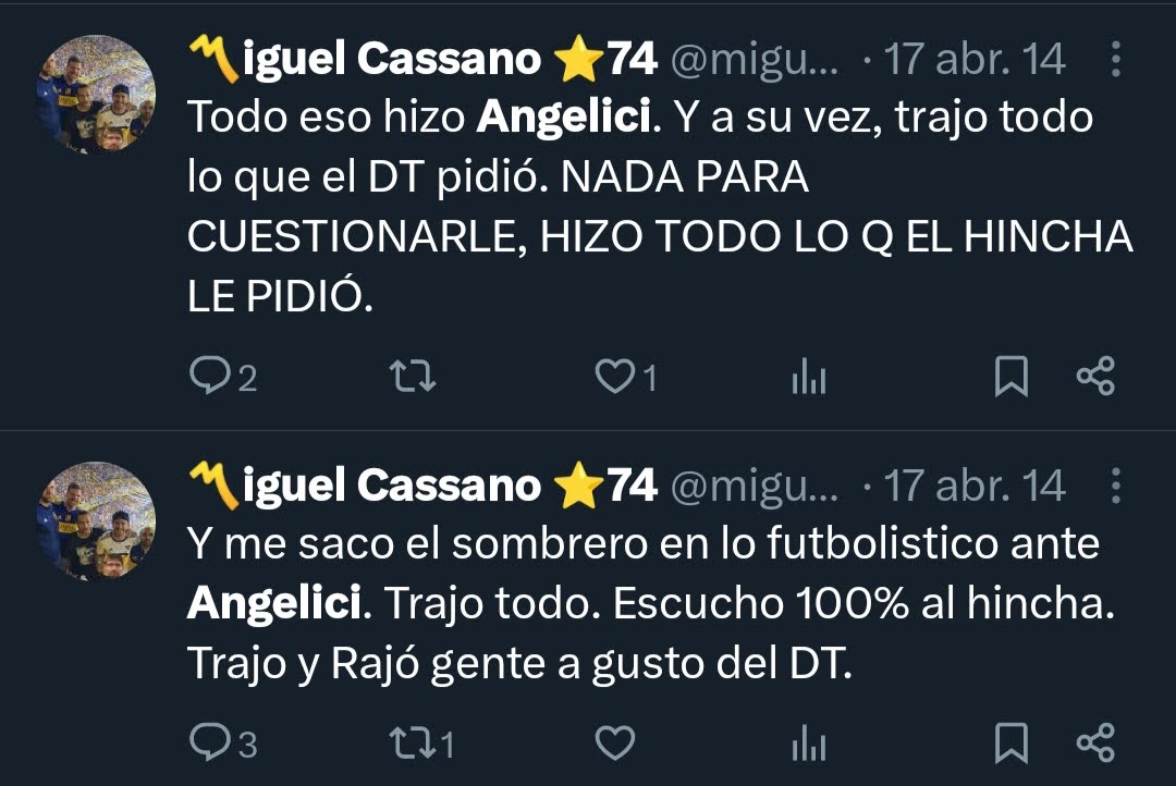 <a href="/miguelcassano/">〽️iguel Cassano ⭐️74</a> Hay que tener cara para andar tratando de mamaderas a otros, eh.