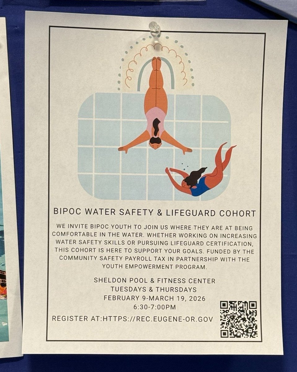libsoftiktok's tweet image. The City of Eugene, Oregon, is using taxpayer dollars to fund a "BIPOC Water" program only for "BIPOC youth," to experience water activities and get lifeguard certification.

No Whites allowed.

Your tax dollars are being spent on anti-White discrimination.

This is illegal.…