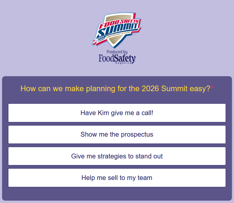 Food Safety Summit tweet media