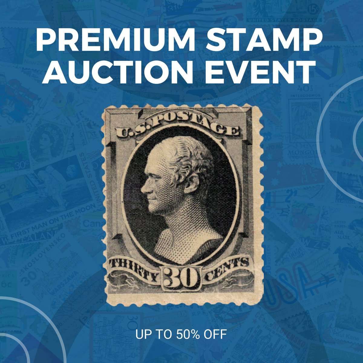 🔥 Premium Stamp Auction Event
Ends Today at 7PM EST

This Event features premium stamps from a wide range of Sellers with a focus on United States and GB. Opening bids are up to 50% off retail prices, offering strong value on high quality material.