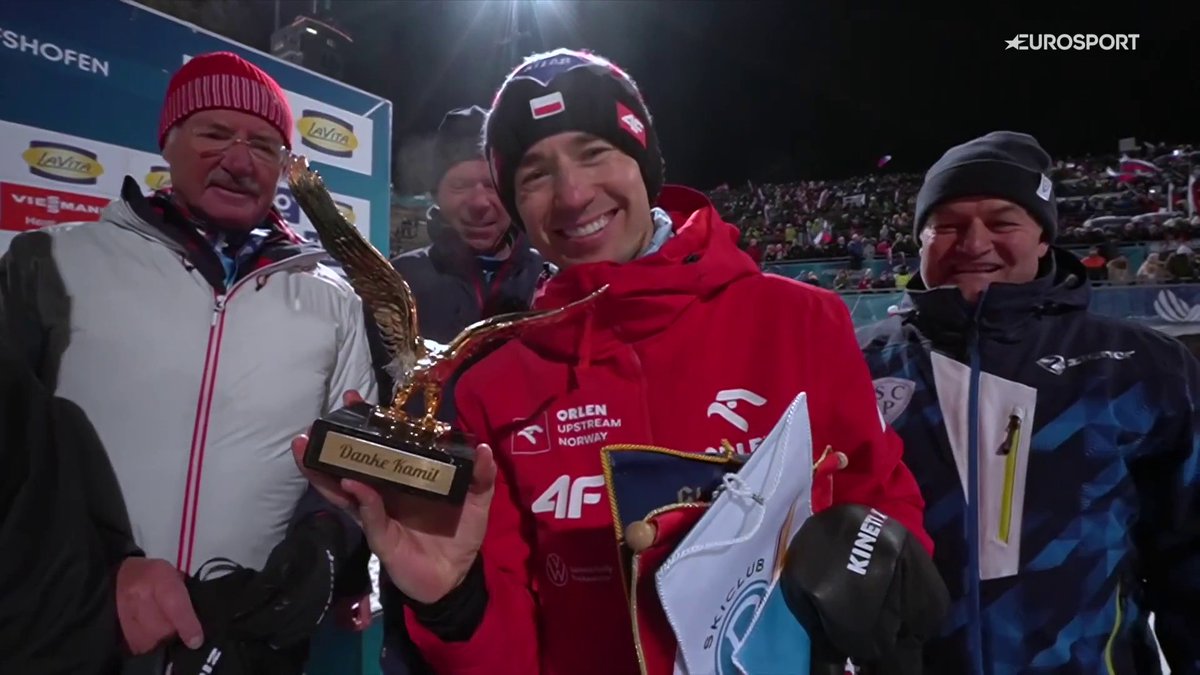 Eurosport_PL's tweet photo. DZIĘKUJEMY! 🫶🫶🫶

#skijumpingfamily #TCS #Bischofshofen https://t.co/qoNeAFtLan